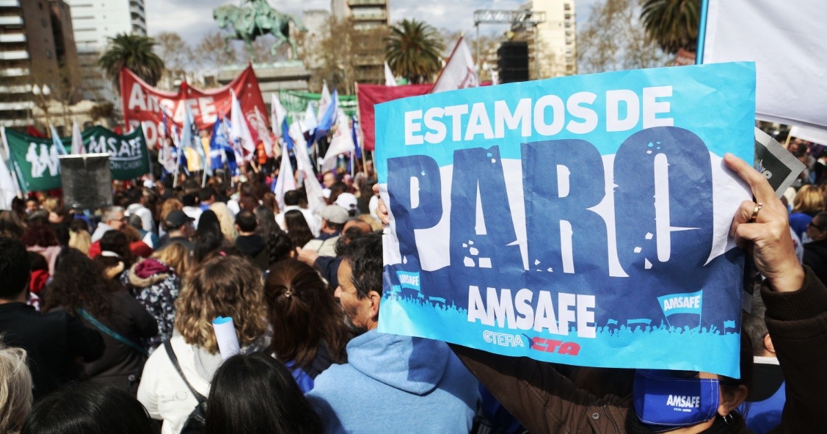 24, 48 o 72 horas: Amsafe define el plan de lucha en rechazo a la oferta del gobierno